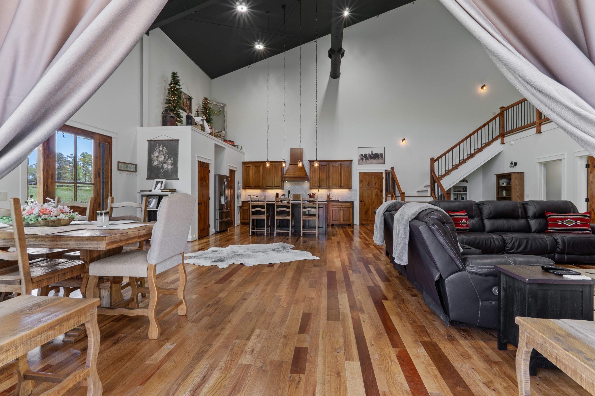 Open great room at 1590 Four Mile Church Road